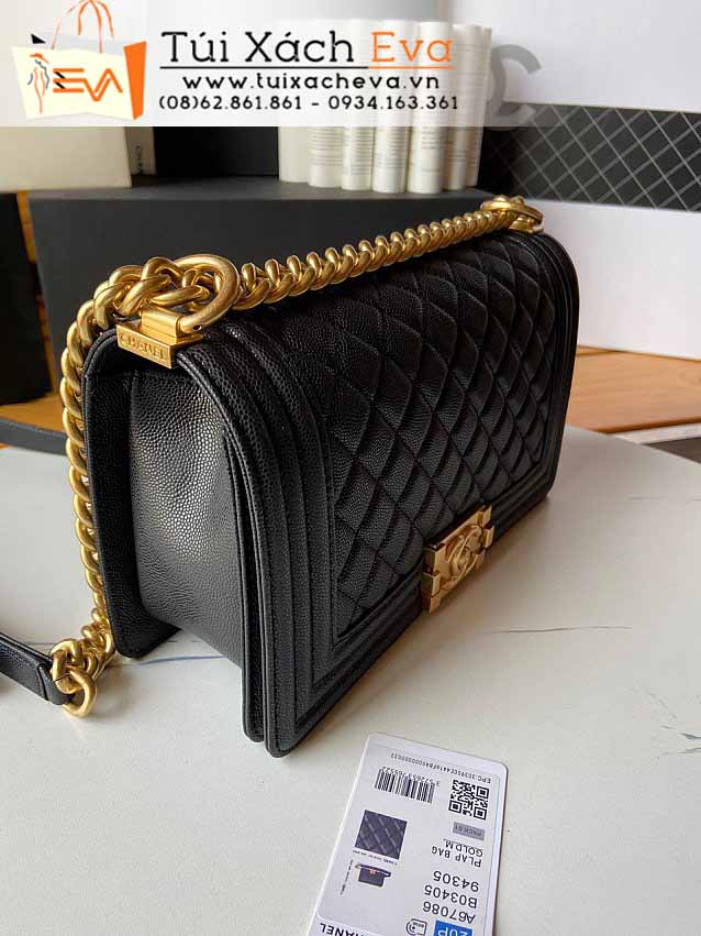 Túi Xách Chanel Boy Bag Siêu Cấp Màu Đen Đẹp M67086.