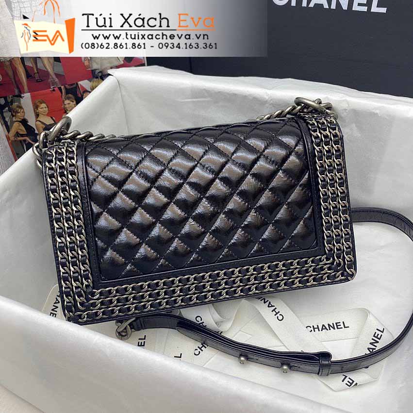 Túi Xách Chanel Boy Bag Siêu Cấp Màu Đen Đẹp.