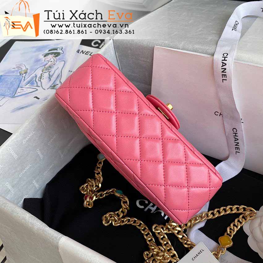 Túi Xách Chanel Classic Bag Siêu Cấp Màu Hồng Đẹp M2380.