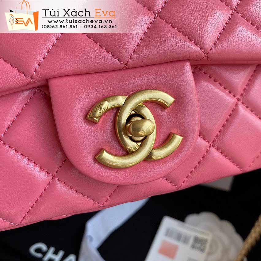 Túi Xách Chanel Classic Bag Siêu Cấp Màu Hồng Đẹp M2380.