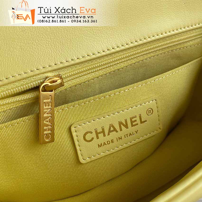 Túi Xách Chanel Classic Bag Siêu Cấp Màu Vàng Đẹp M2380.