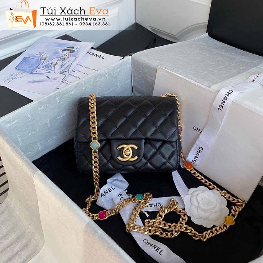 Túi Xách Chanel Classic Bag Siêu Cấp Màu Đen Đẹp M2379.