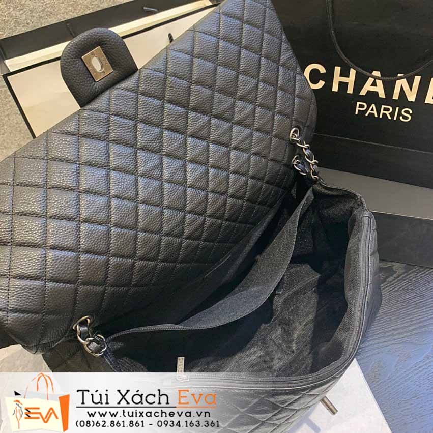 Túi Xách Chanel Classic Bag Siêu Cấp Màu Đen Đẹp M91169.