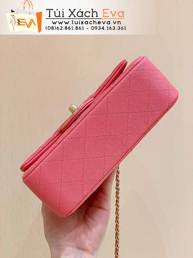Túi Xách Chanel Classic Flap Bag Siêu Cấp Màu Hồng Đẹp M2431.