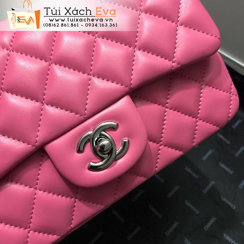 Túi Xách Chanel Classic Flap Bag Siêu Cấp Màu Hồng Đẹp M1116.