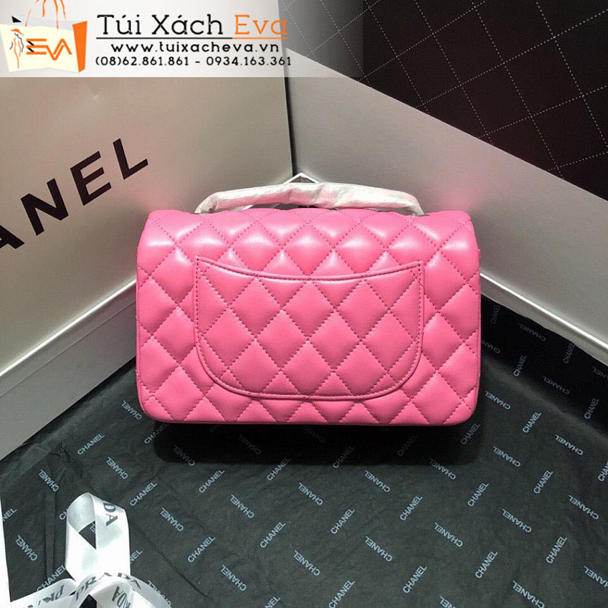 Túi Xách Chanel Classic Flap Bag Siêu Cấp Màu Hồng Đẹp M1116.