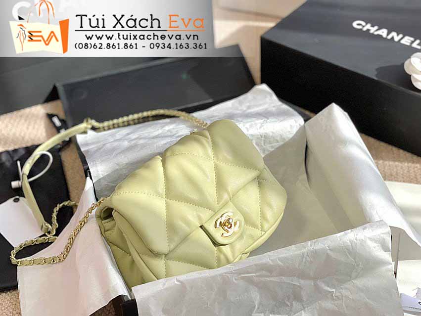 Túi Xách Chanel Classic Flap Bag Siêu Cấp Màu Vàng Đẹp.