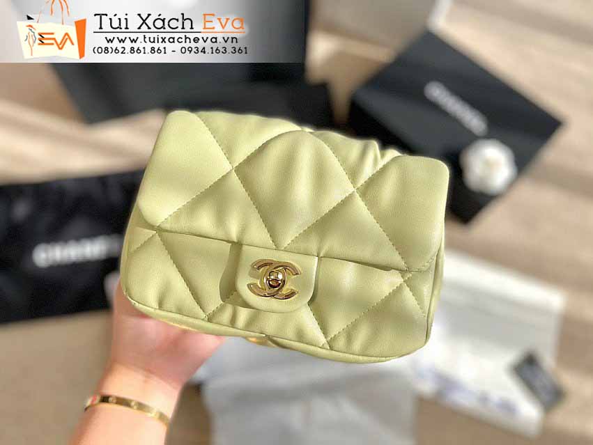 Túi Xách Chanel Classic Flap Bag Siêu Cấp Màu Vàng Đẹp.