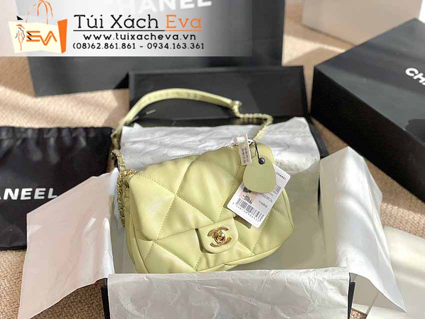 Túi Xách Chanel Classic Flap Bag Siêu Cấp Màu Vàng Đẹp.
