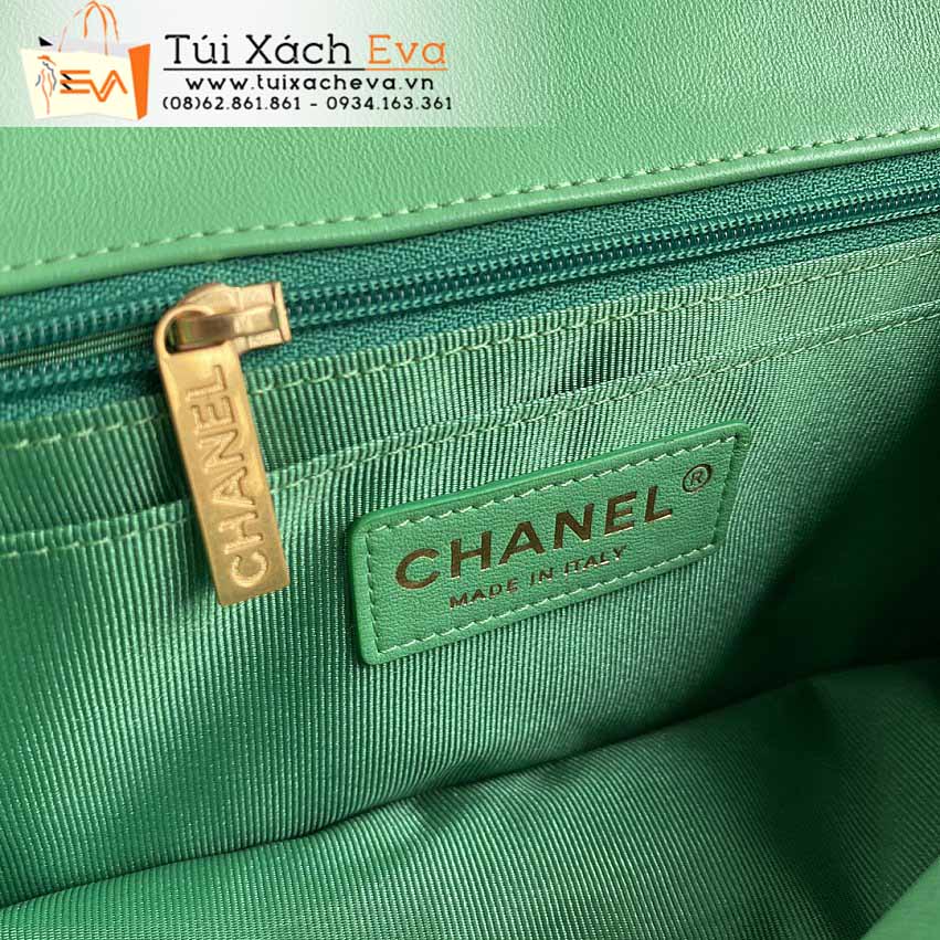 Túi Xách Chanel Classic Flap Bag Siêu Cấp Màu Xanh Đẹp M2380.