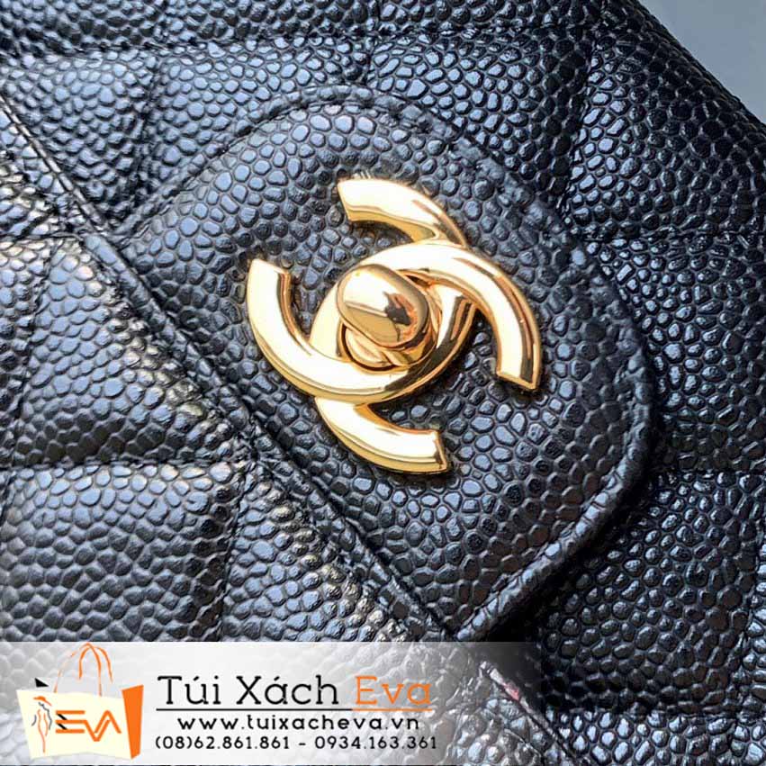 Túi Xách Chanel Classic Flap Bag Siêu Cấp Màu Đen Đẹp M1112.