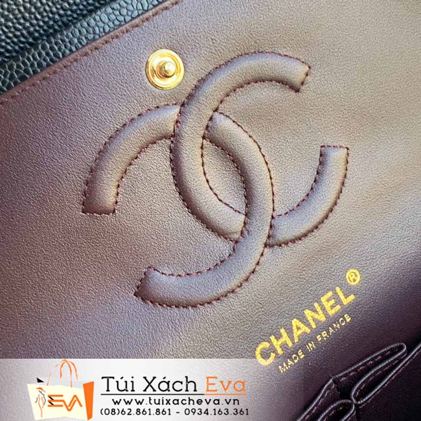 Túi Xách Chanel Classic Flap Bag Siêu Cấp Màu Đen Đẹp M1112.