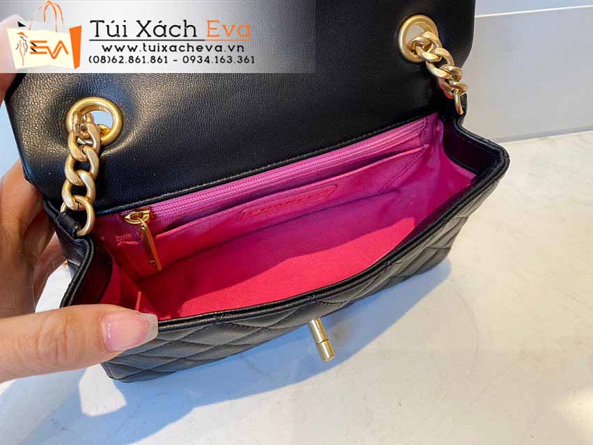 Túi Xách Chanel Classic Flap Bag Siêu Cấp Màu Đen Đẹp M2379.