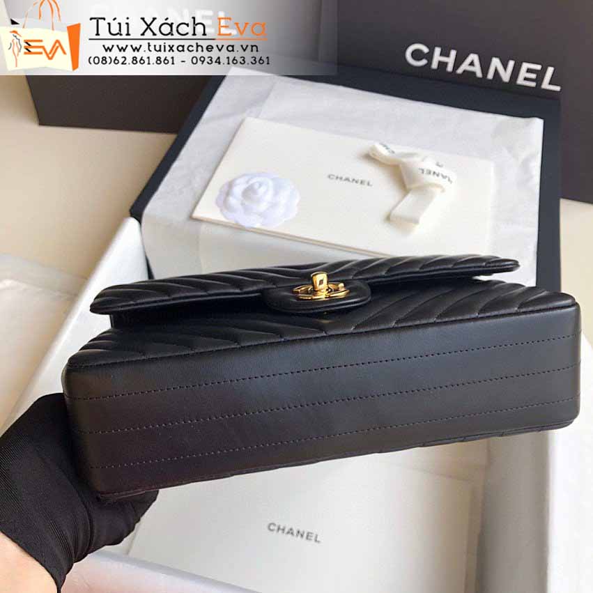 Túi Xách Chanel Classic Flap Bag Siêu Cấp Màu Đen Đẹp A1112.