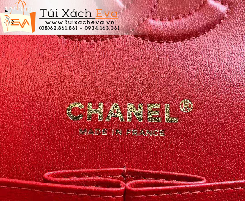Túi Xách Chanel Classic Flap Bag Siêu Cấp Màu Đỏ Đẹp.