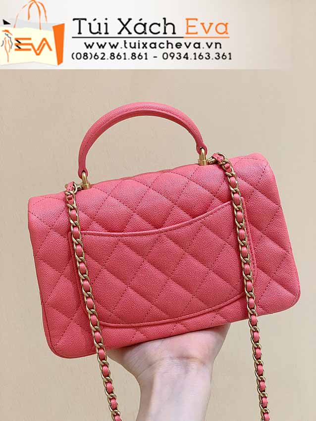 Túi Xách Chanel Classic Flap Bag Siêu Vip Màu Cam Đẹp M2431.