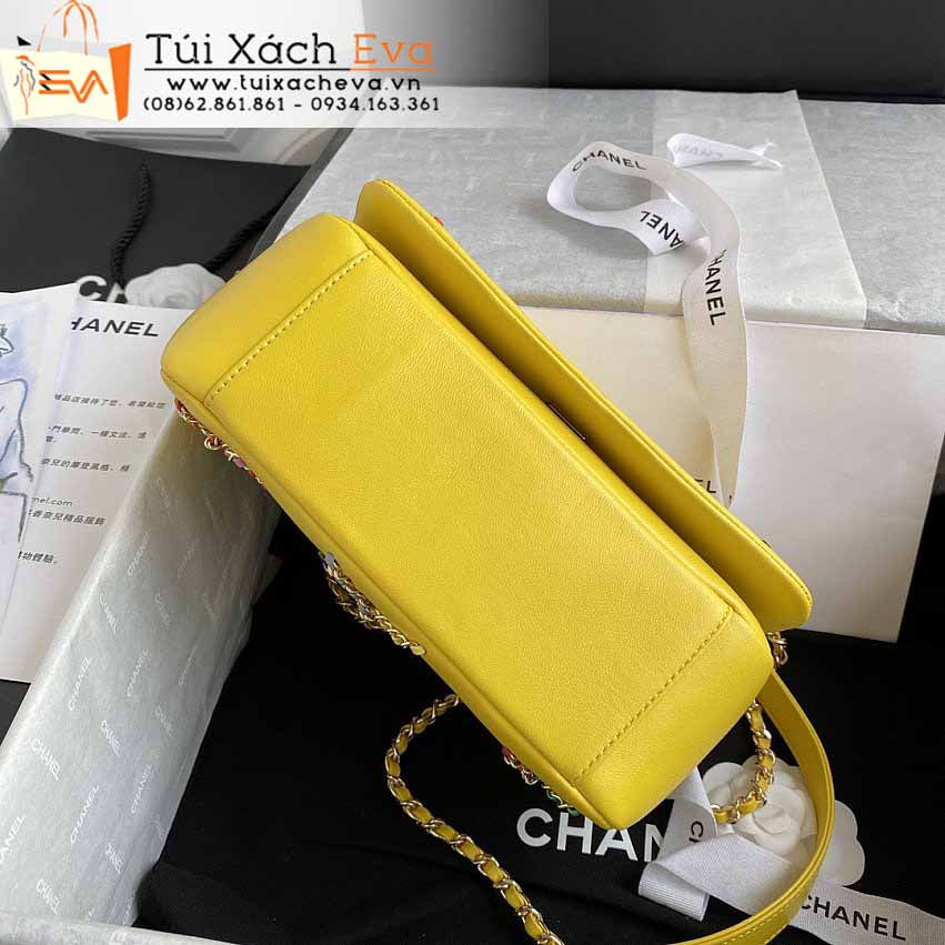 Túi Xách Chanel Classic Bag Siêu Cấp Màu Vàng Đẹp.