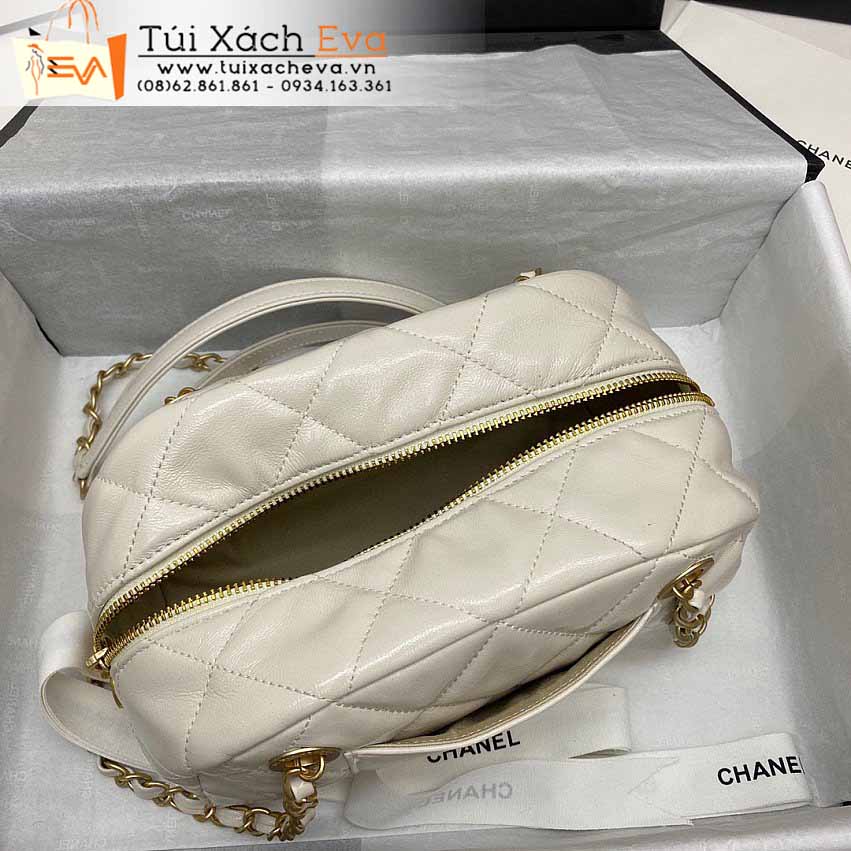 Túi Xách Chanel Daily Bag Siêu Cấp Màu Trắng Đẹp M2268.