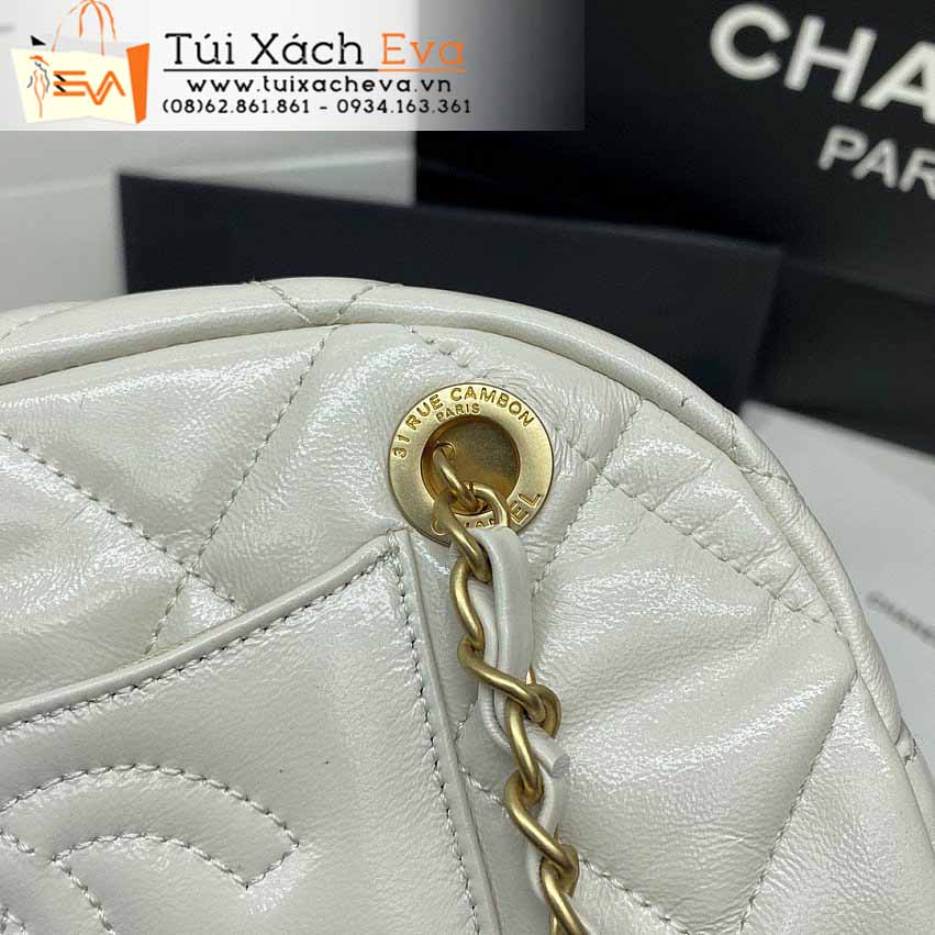 Túi Xách Chanel Daily Bag Siêu Cấp Màu Trắng Đẹp M2268.