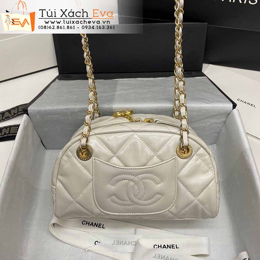 Túi Xách Chanel Daily Bag Siêu Cấp Màu Trắng Đẹp M2268.