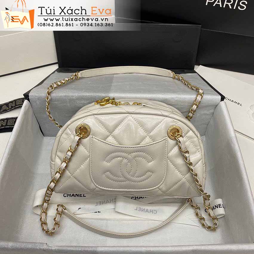 Túi Xách Chanel Daily Bag Siêu Cấp Màu Trắng Đẹp M2268.