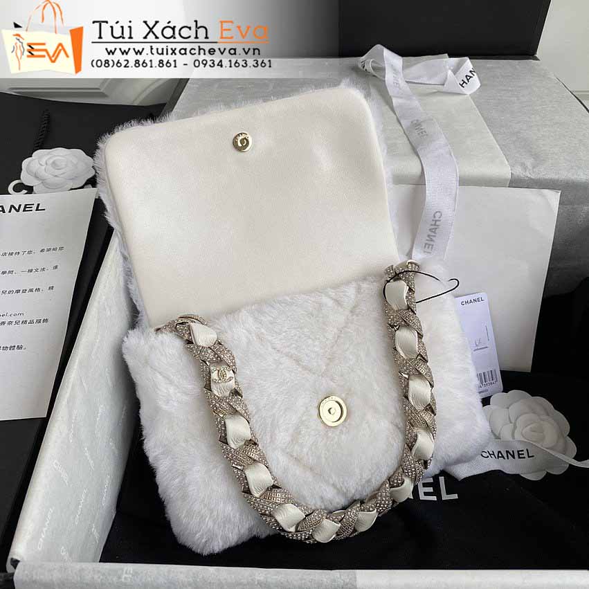 Túi Xách Chanel Flap Bag Siêu Cấp Màu Trắng Đẹp.