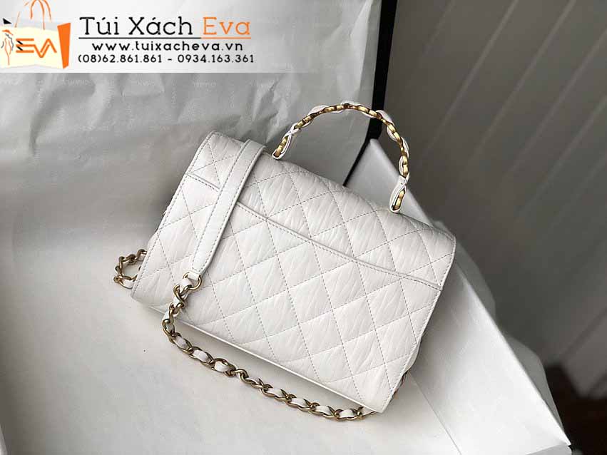 Túi Xách Chanel Flap Bag Siêu Cấp Màu Trắng Đẹp M2478.