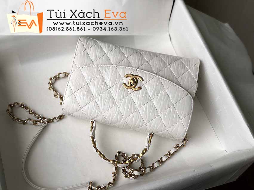 Túi Xách Chanel Flap Bag Siêu Cấp Màu Trắng Đẹp M2478.