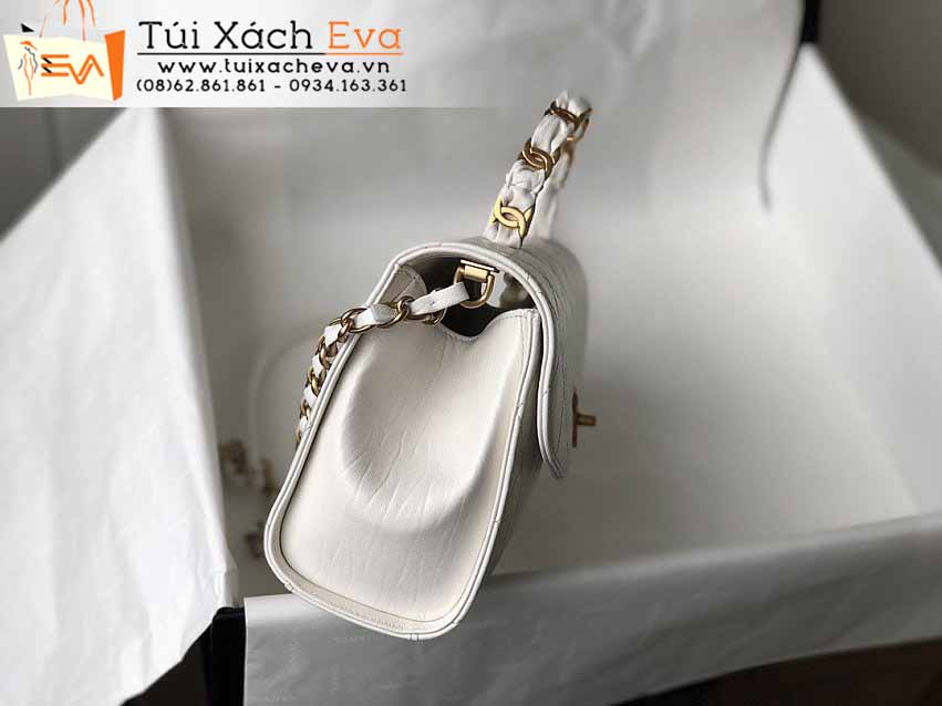 Túi Xách Chanel Flap Bag Siêu Cấp Màu Trắng Đẹp M2478.