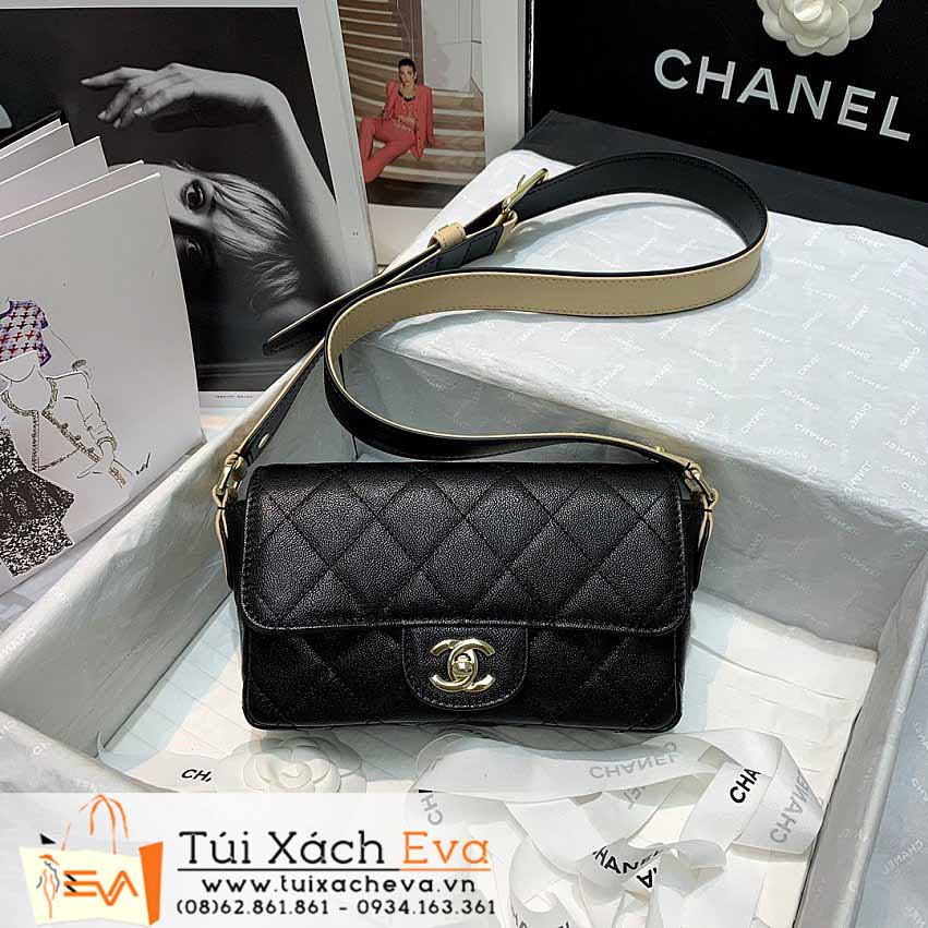 Túi Xách Chanel Flap Bag Siêu Cấp Màu Đen Đẹp M2273.
