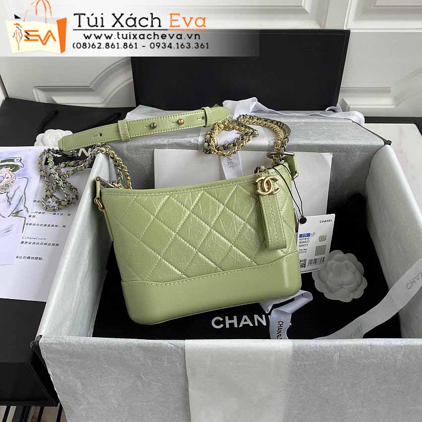 Túi Xách Chanel Gabrielle Bag Siêu Cấp Màu Xanh Lá Đẹp.