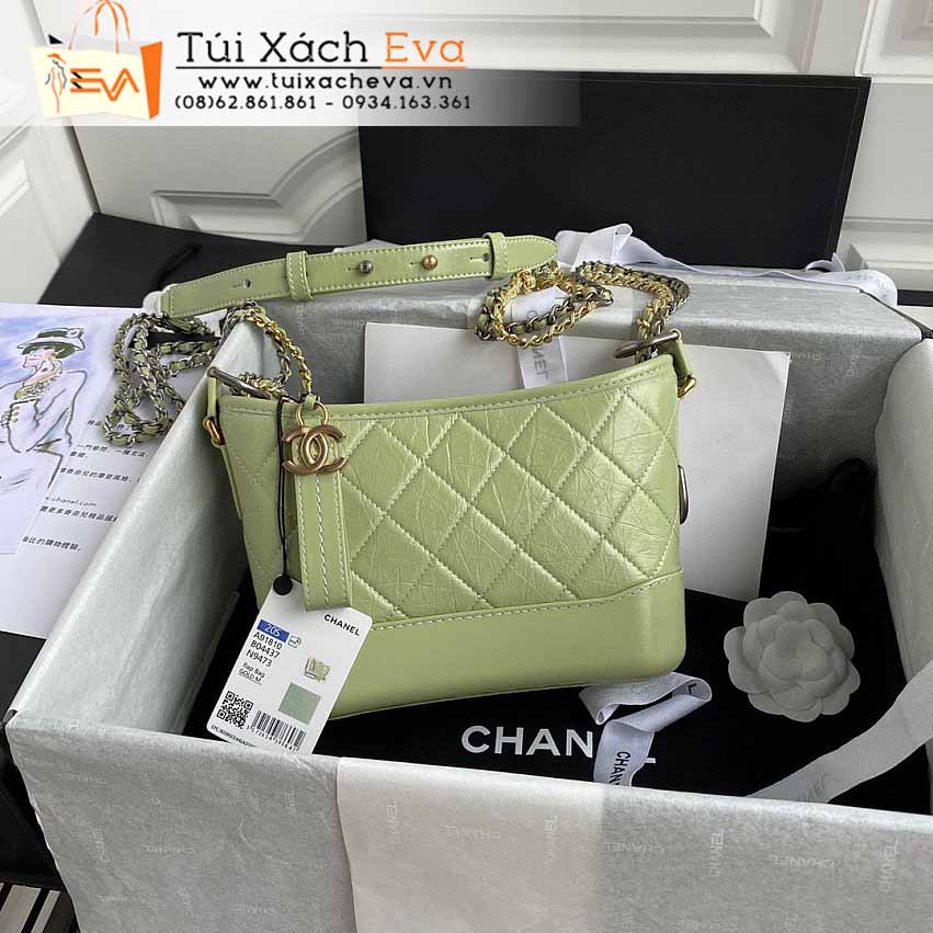 Túi Xách Chanel Gabrielle Bag Siêu Cấp Màu Xanh Lá Đẹp.