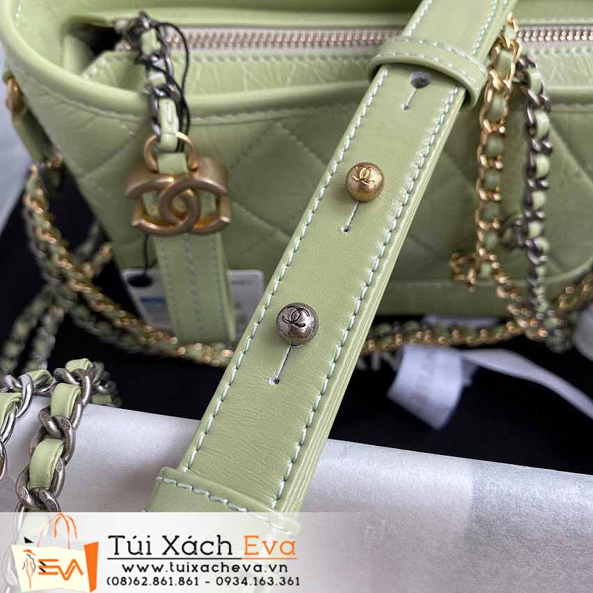 Túi Xách Chanel Gabrielle Bag Siêu Cấp Màu Xanh Lá Đẹp.