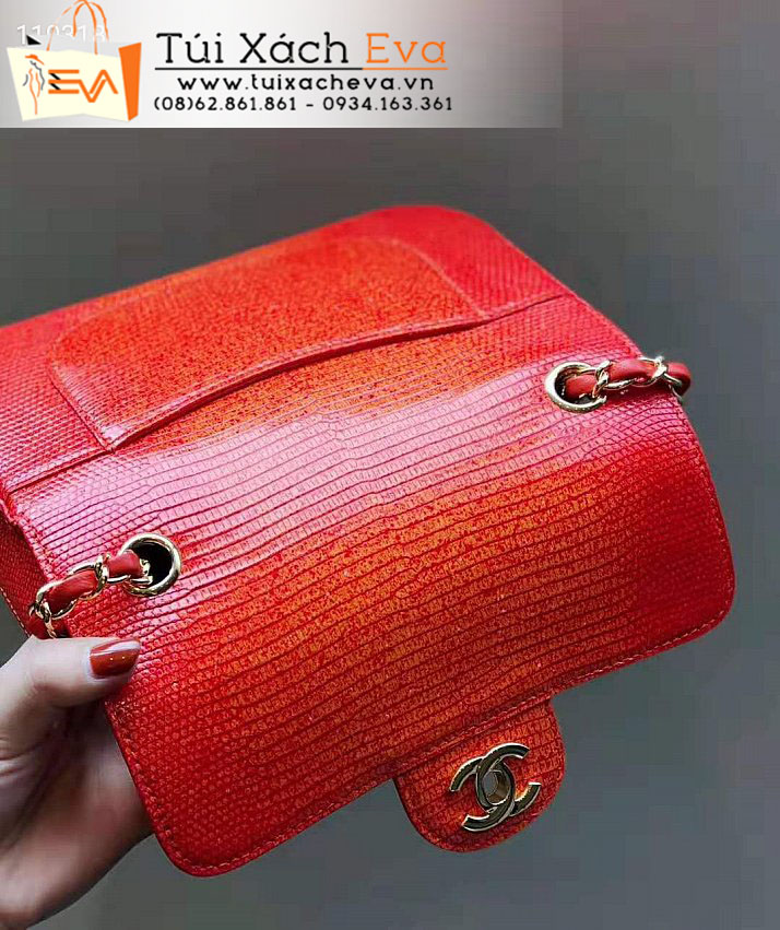 Túi Xách Chanel Mini Classic FLap Bag Siêu Cấp Màu Cam Đẹp.