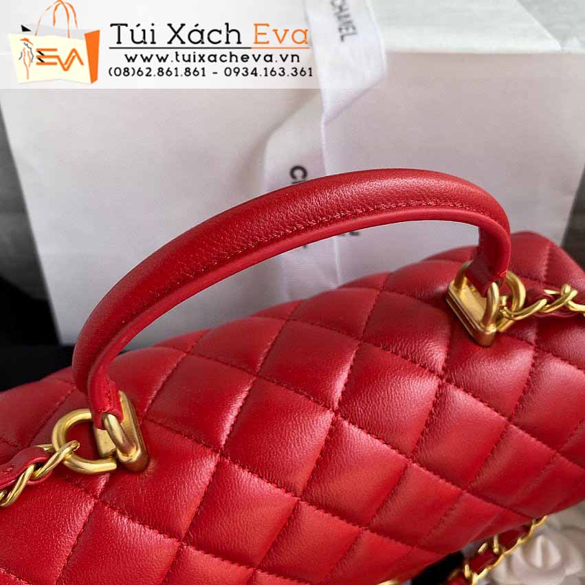 Túi Xách Chanel Mini Classic Flap Bag Siêu Cấp Màu Đỏ Đẹp M2431.