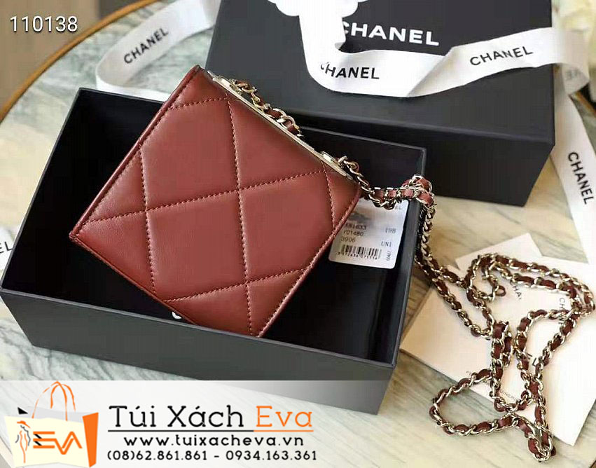 Túi Xách Chanel Mini Woc Bag Siêu Cấp Màu Đỏ Đẹp.