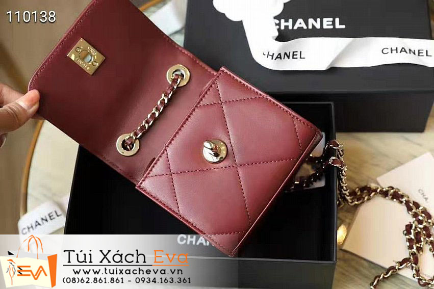 Túi Xách Chanel Mini Woc Bag Siêu Cấp Màu Đỏ Đẹp.