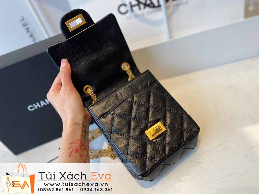 Túi Xách Chanel Reissue Bag Siêu Cấp Màu Đen Đẹp M1961.