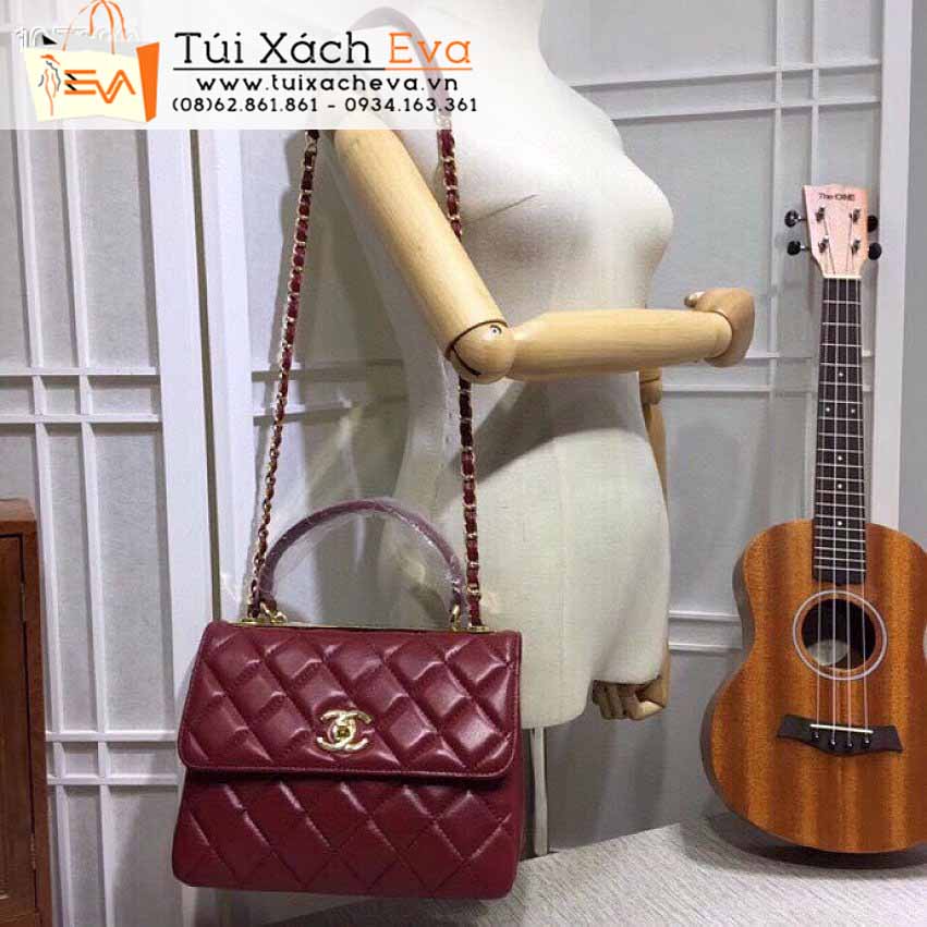 Túi Xách Chanel Trendy Flap Bag Siêu Cấp Màu Đỏ Đep M92236.
