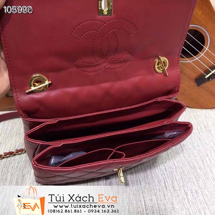 Túi Xách Chanel Trendy Flap Bag Siêu Cấp Màu Đỏ Đep M92236.