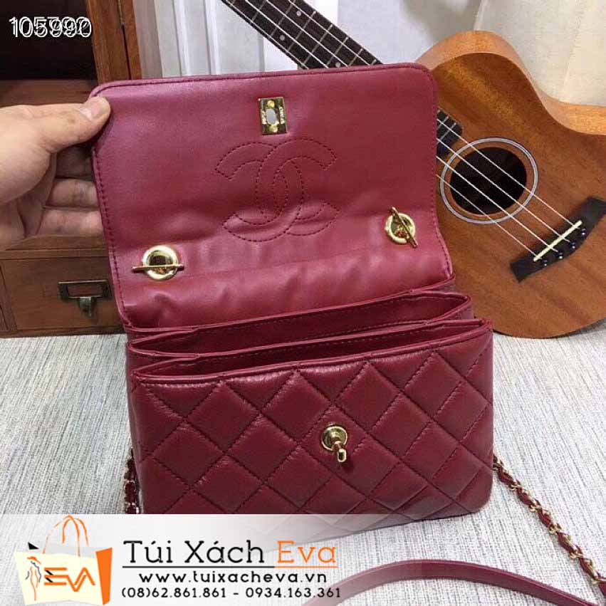 Túi Xách Chanel Trendy Flap Bag Siêu Cấp Màu Đỏ Đep M92236.