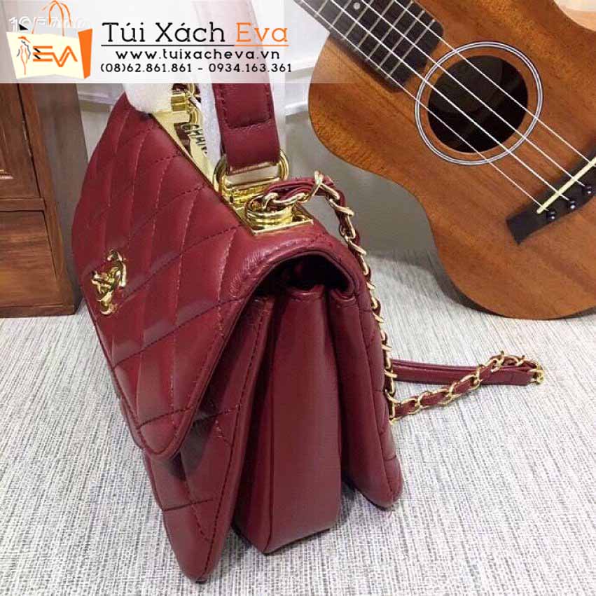 Túi Xách Chanel Trendy Flap Bag Siêu Cấp Màu Đỏ Đep M92236.