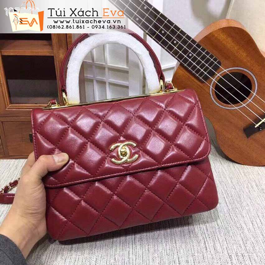 Túi Xách Chanel Trendy Flap Bag Siêu Cấp Màu Đỏ Đep M92236.