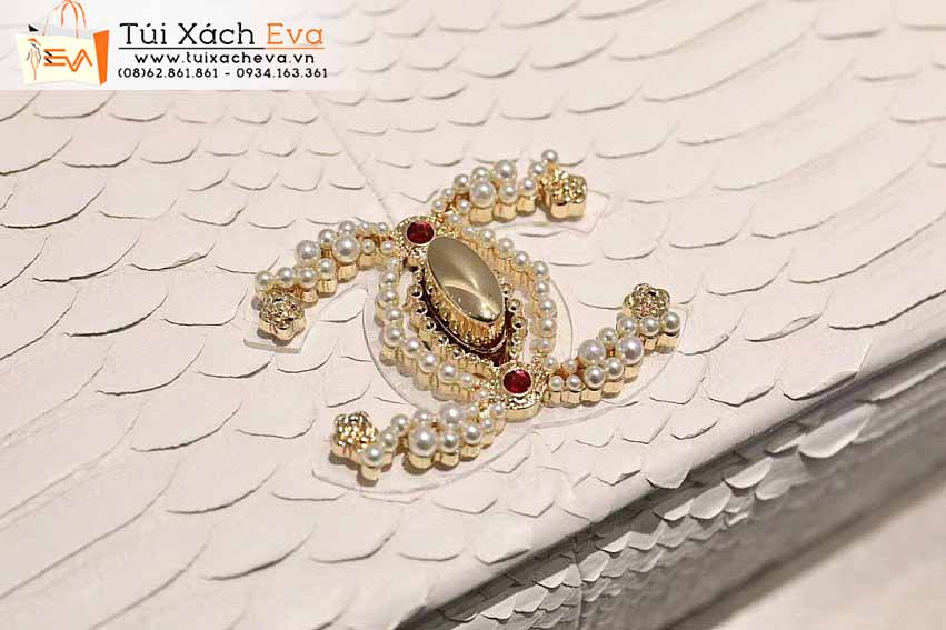 Túi Xách Chanel Vintage Bag Siêu Cấp Màu Trắng Đẹp.