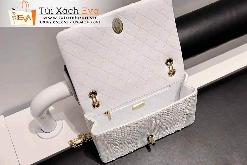 Túi Xách Chanel Vintage Bag Siêu Cấp Màu Trắng Đẹp.