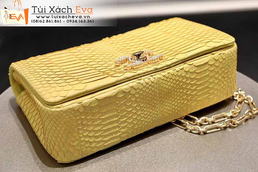 Túi Xách Chanel Vintage Bag Siêu Cấp Màu Vàng Đẹp.