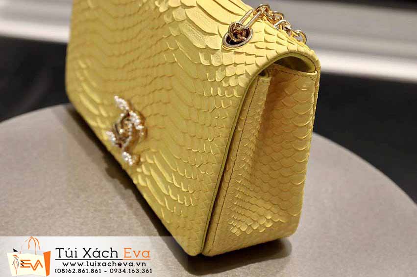 Túi Xách Chanel Vintage Bag Siêu Cấp Màu Vàng Đẹp.