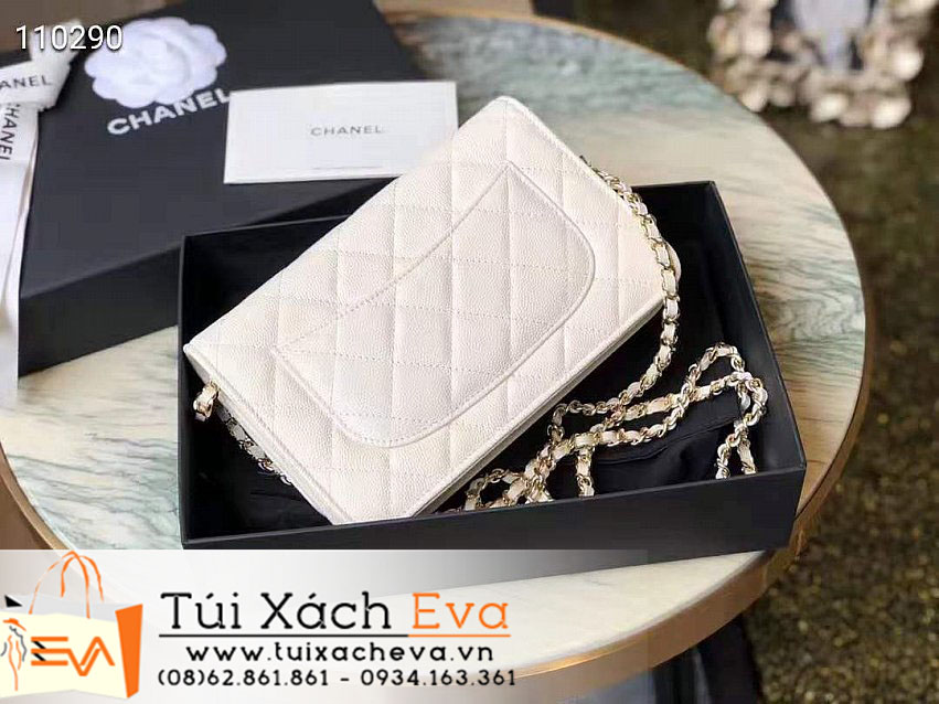 Túi Xách Chanel Woc Bag Siêu Cấp Màu Trắng Đẹp M1560.