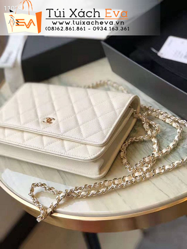 Túi Xách Chanel Woc Bag Siêu Cấp Màu Trắng Đẹp M1560.