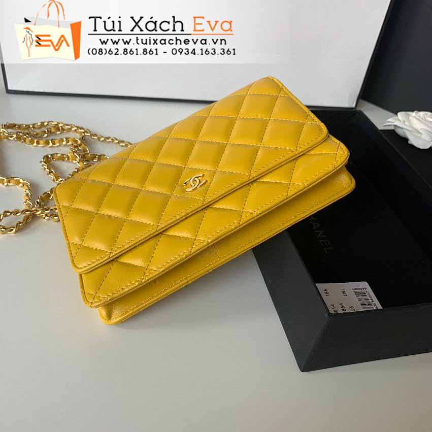 Túi Xách Chanel Woc Bag Siêu Cấp Màu Vàng Đẹp M33814.